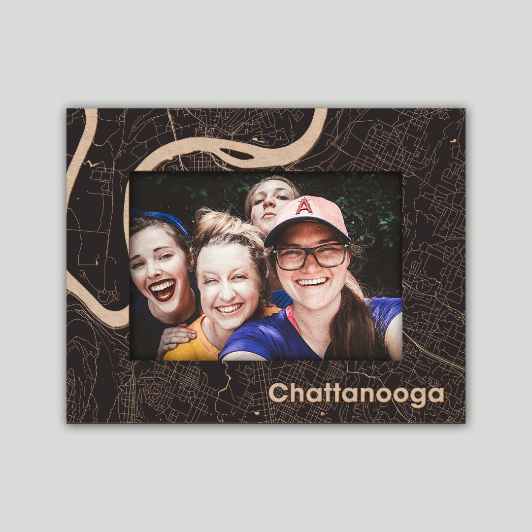 Chattanooga Photo Frame | Free Photo Print + Free Personalization On Back Of Frame + Same Day Processing On Every Order