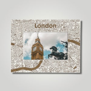 London Photo Frame | Free Photo Print + Free Personalization On Back of Frame + Same Day Processing On Every Order