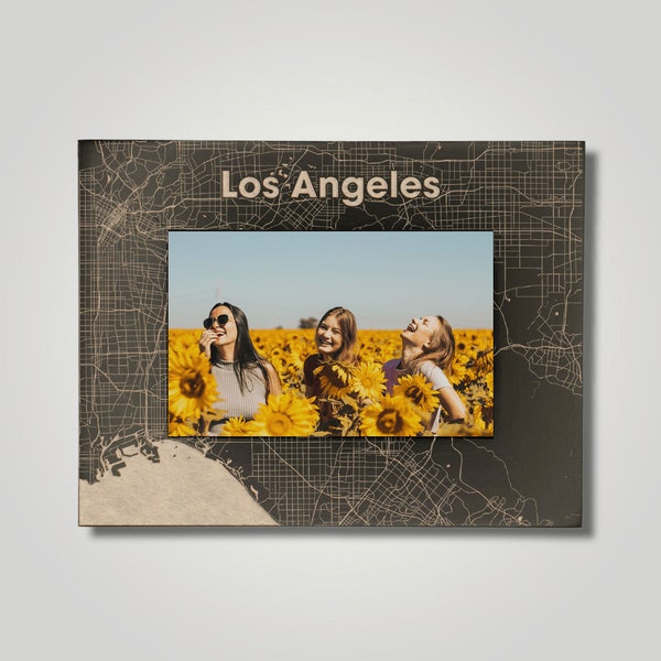 Los Angeles Photo Frame | Free Photo Print + Free Personalization on Back of Frame + Same Day Processing On Every Order
