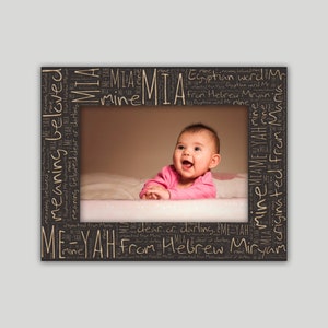 Mia Origins Photo Frame 5x7  | Free Photo Print + Free Personalization on Back of Frame + Same Day Processing On Every Order