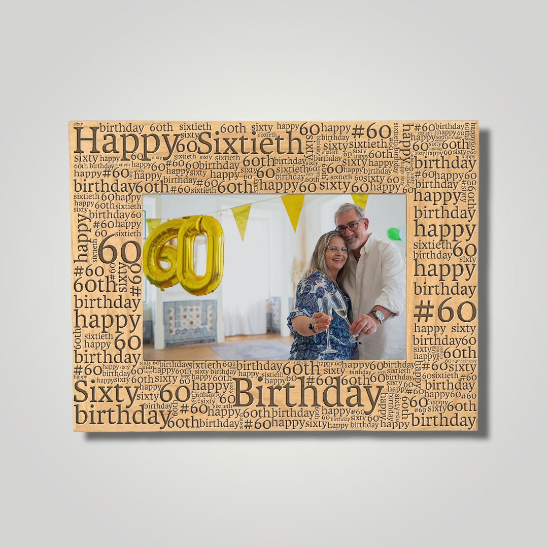 60th Birthday Gift Personalised | Born in 1965 | the Road to 60