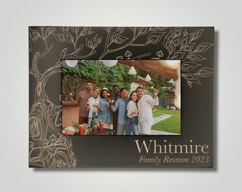 Personalized Maple Family Reunion Photo Frame