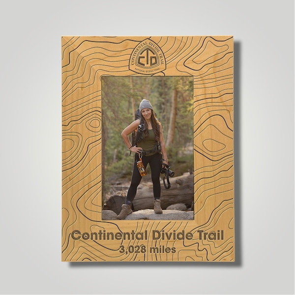 Continental Divide Trail Photo Frame | Free Photo Print + Free Personalization On Back Of Frame + Same Day Processing On Every Order
