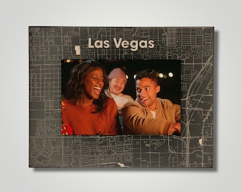 Las Vegas Photo Frame | Free Photo Print + Free Personalization On Back Of Frame + Same Day Processing On Every Order