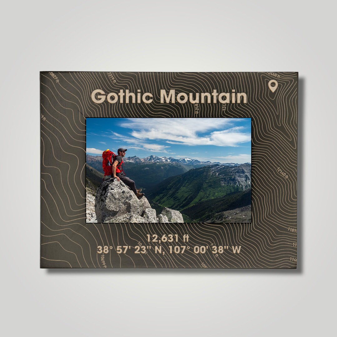 Gothic Mountain Photo Frame Free Photo Print Free Shipping Etsy