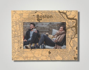 Boston Photo Frame | Free Photo Print + Free Personalization On Back Of Frame + Same Day Processing On Every Order