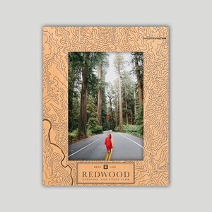 Redwood National and State Parks Maple Photo Frame