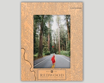 Redwood National and State Parks Maple Photo Frame