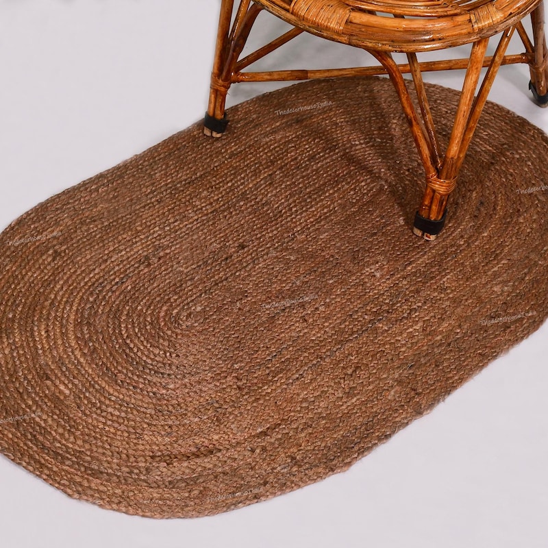 Oval Rag Rug - Etsy