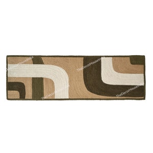 Runner Rug Home Decor Natural Jute Rug Handmade Jute Rug Bohemian Style Hallway Runner entryway Runner Outdoor Rug