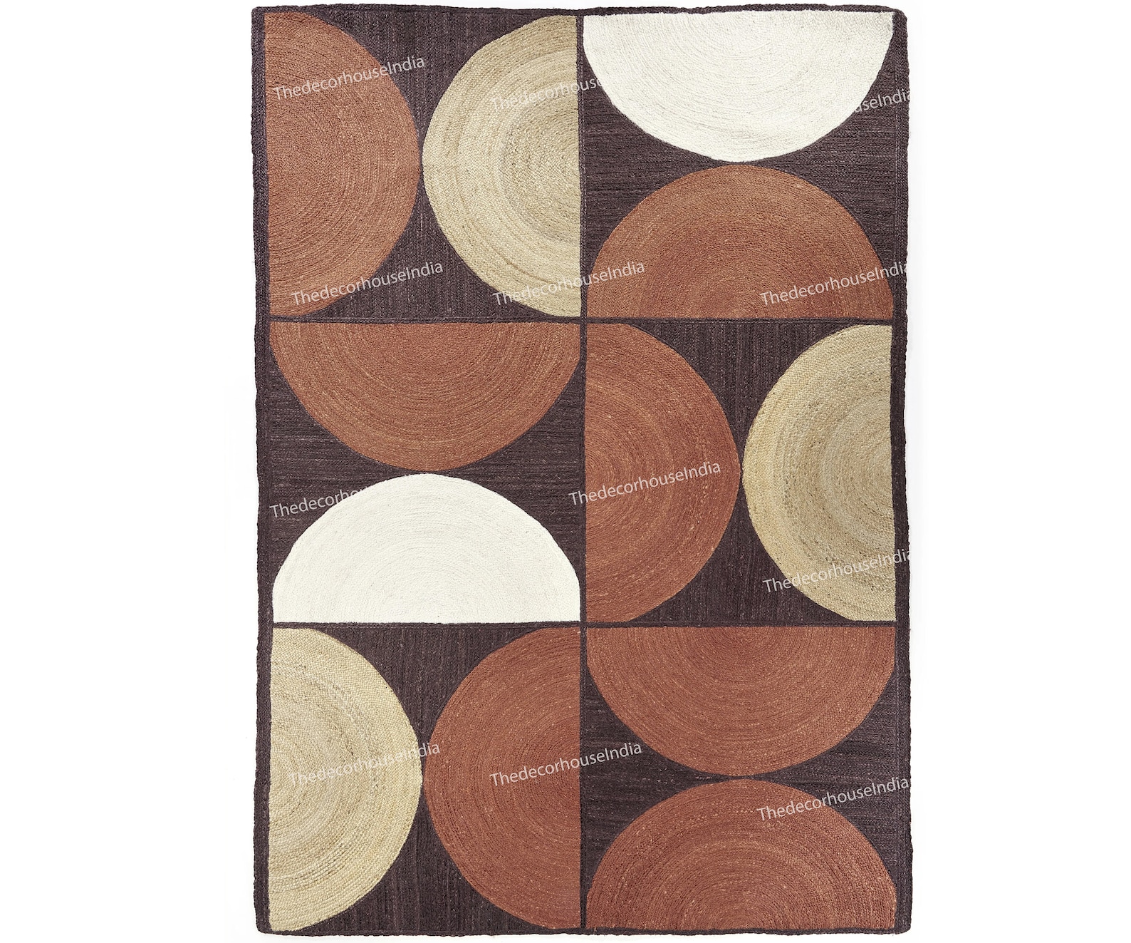 Handmade Jute Rug Mint Blue and Green Jute Area Rug Natural Jute ...