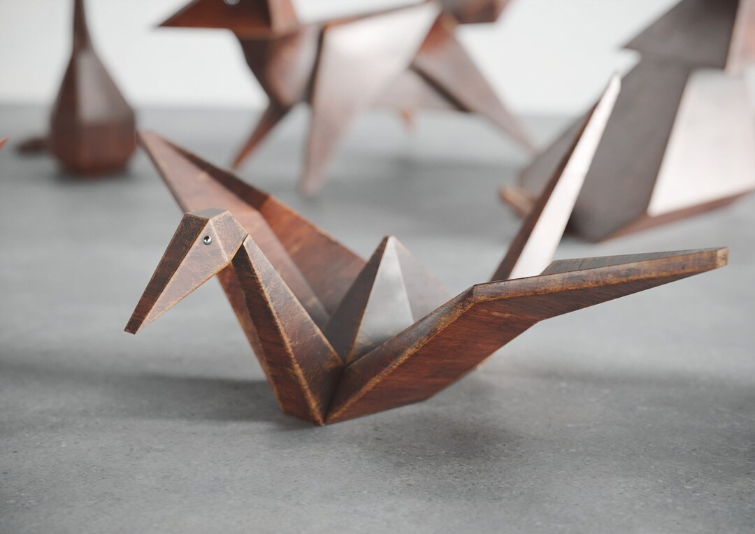 Origami Crane, 3D Stl Files High Quality 3D Printer Files 3d Print File ...