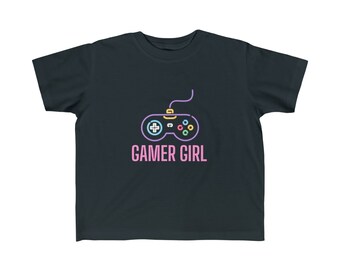 Gamer Girl Toddler Jersey Tee, Gamer Girl Jersey, Toddler Gamer Jersey Tee, Toddler Jersey, Toddler shirt