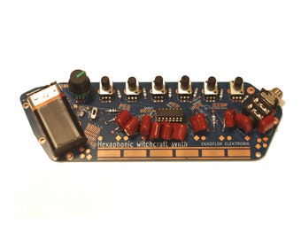 Hexaphon - six voice analog synth (with b-stock components)