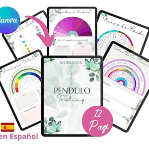 Pendulum Testing Templates - Pendulum testing workbook - editable