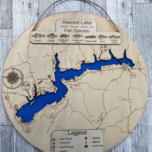 Atwood lake map