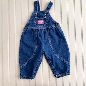 vintage oshkosh 3T コンフェッティ　オーバーオール 3t Oshkosh Overalls - Etsy