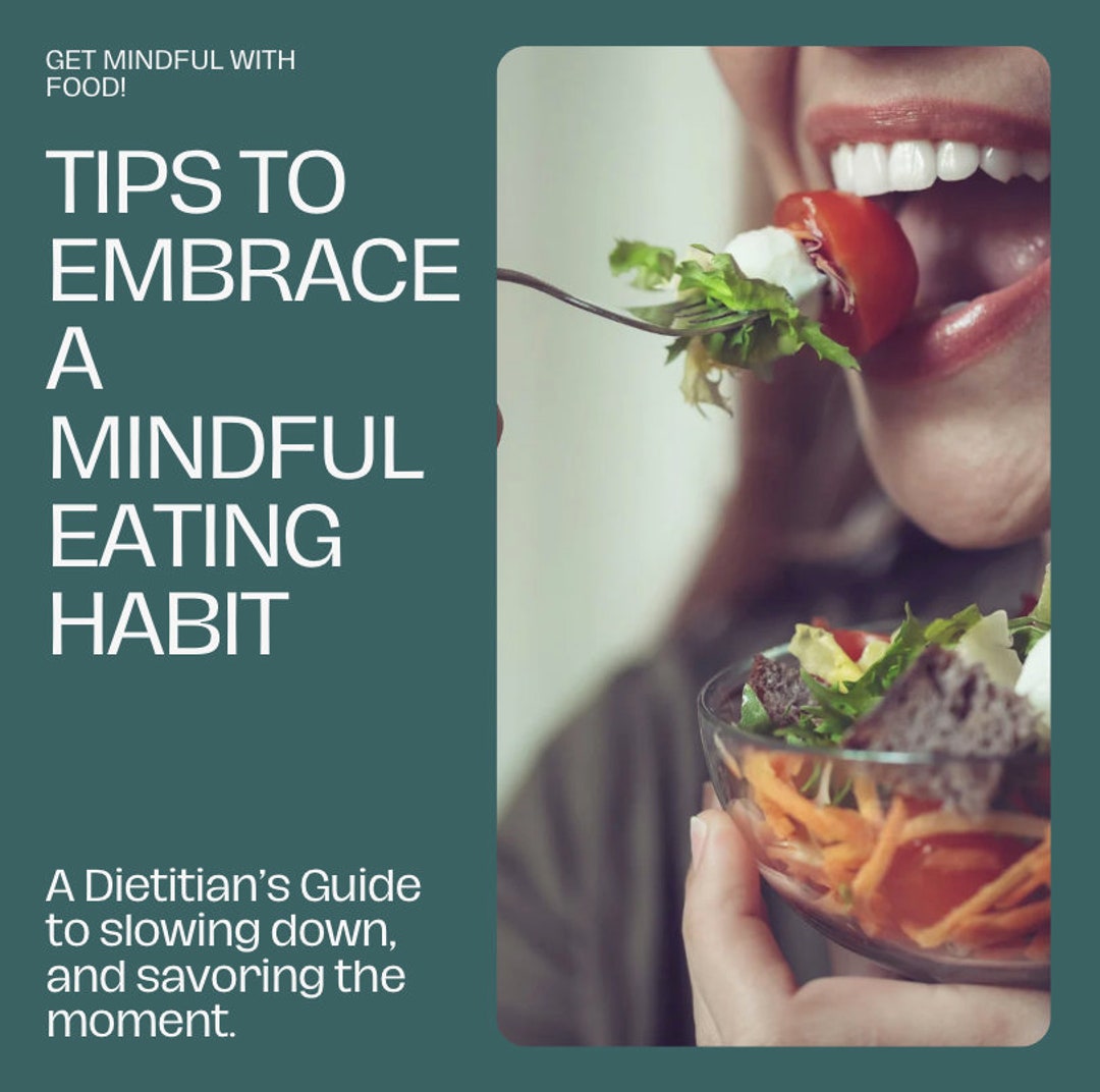 A Dietitian's Guide to Mindful Eating - Etsy