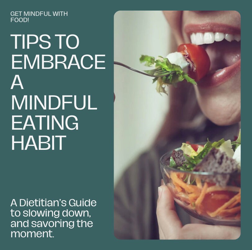 A Dietitian's Guide to Mindful Eating - Etsy