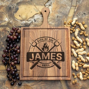 Personalized Cutting Board, Personalized BBQ Board, Custom Cutting Board, Custom Grill Board, Barbecue Cutting Board, Grill Gift, Dad Gift