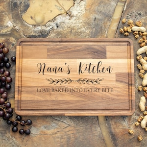 Grandma Gift, Gift for Grandma, Custom Cutting Board, Gift for Nana, Personalized Cutting Board, Charcuterie Board, Gift for Mother