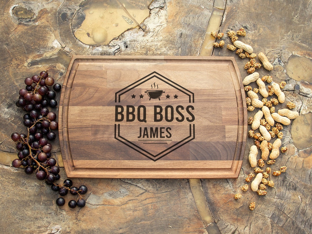 Custom BBQ Board, BBQ Cutting Board, Personalized Cutting Board, Custom