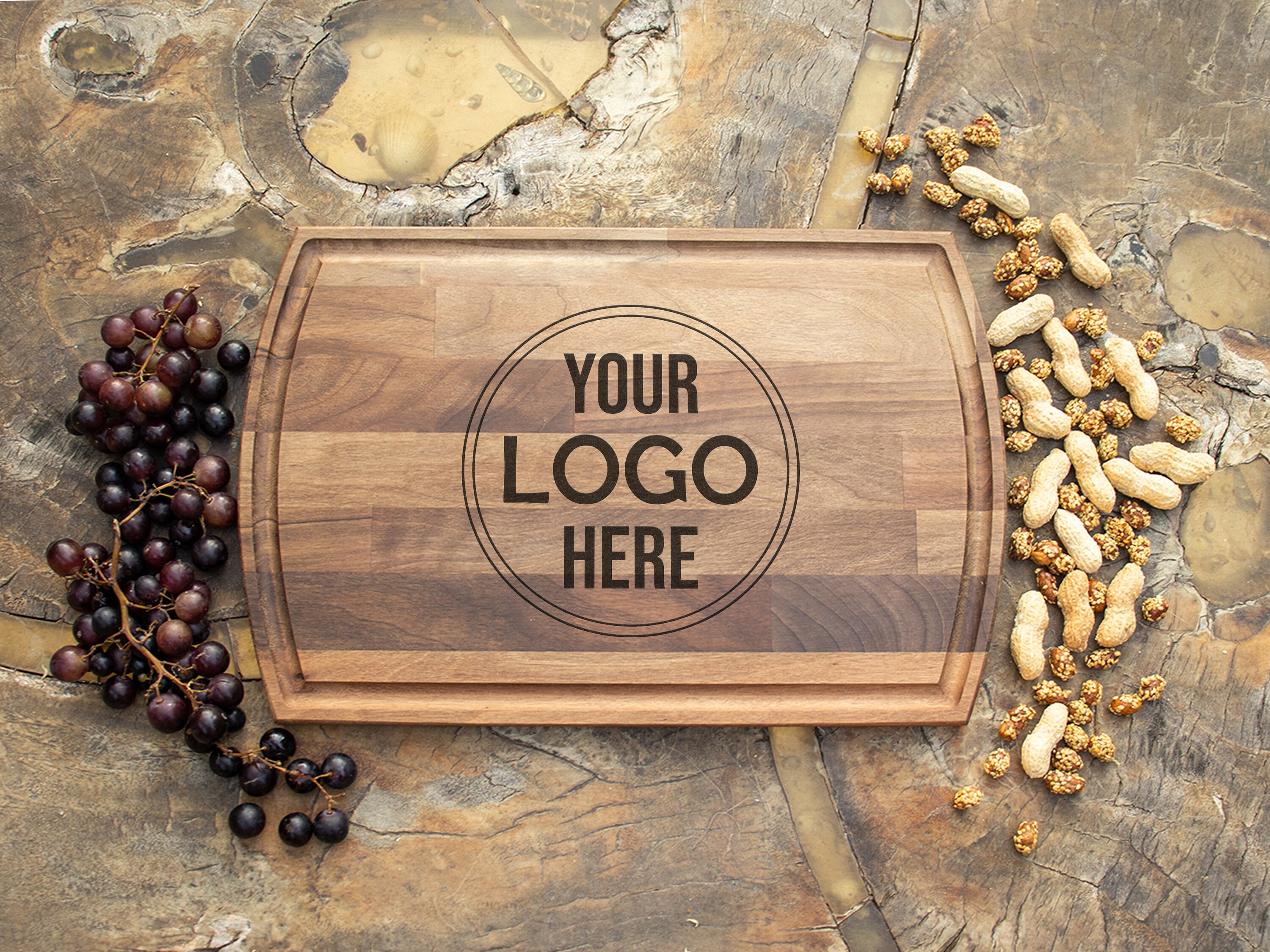 Personalized Cutting Board Logo Cutting Board Custom Cutting Etsy
