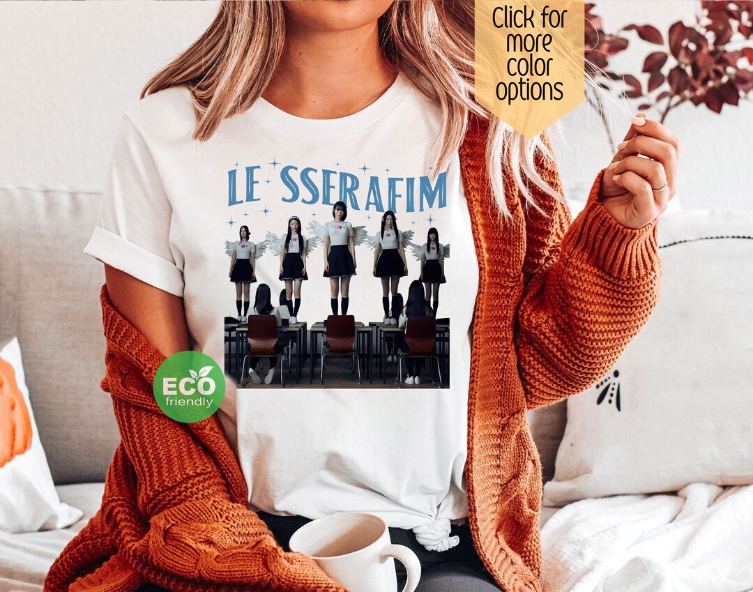 Le Sserafim Album Image Inspired Tshirt Le Sserafim - Etsy