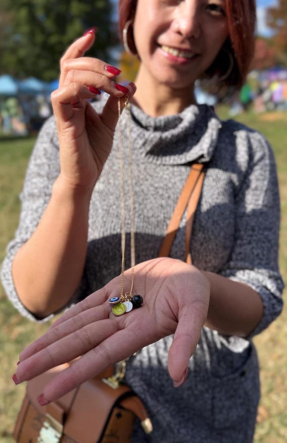 Custom Make-Your-Own Personalized Charm Necklace & Bracelet