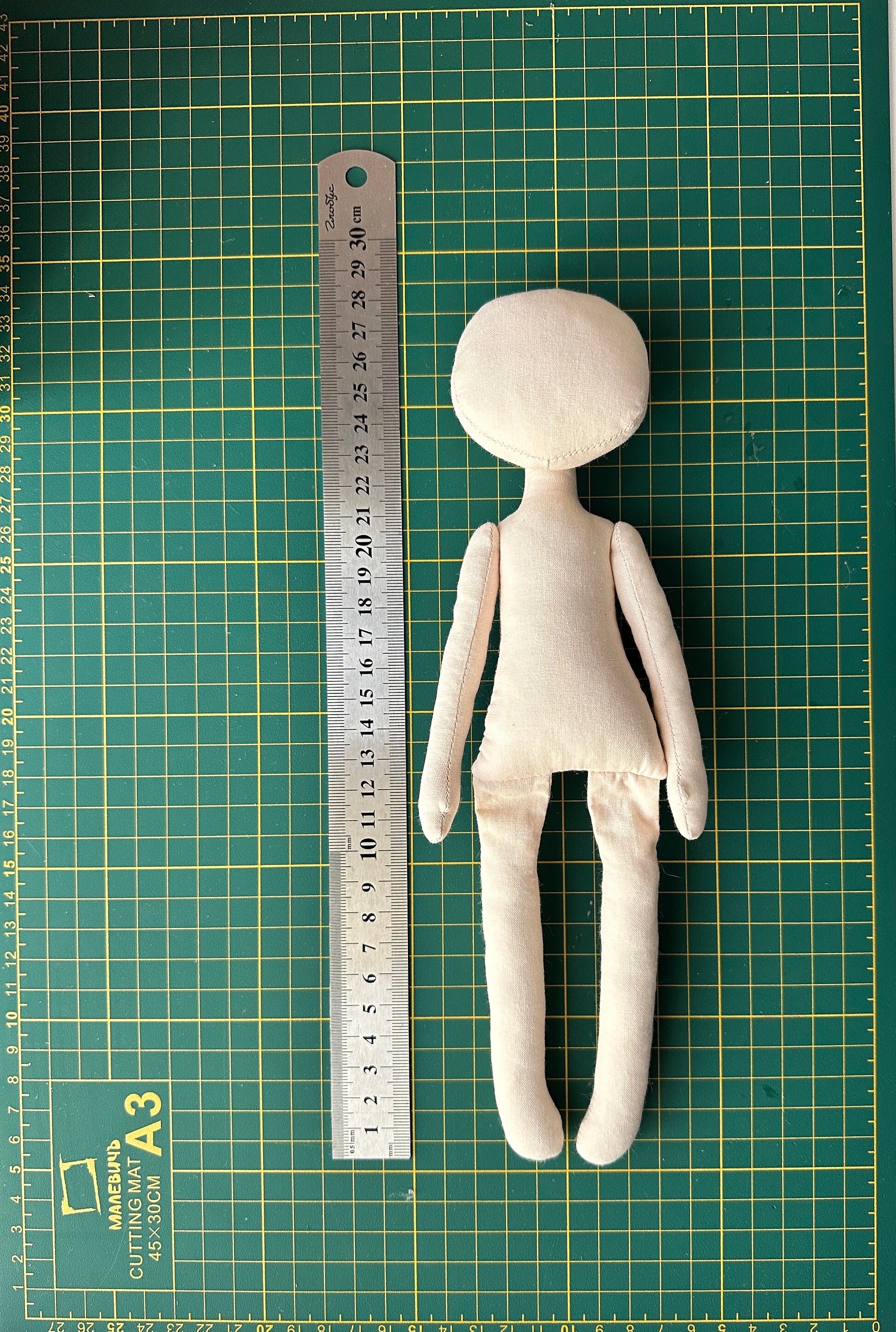 DIY Rag Doll Sewing Kit Cloth Doll Sets Fabric Dolls Sewing Kit Step by