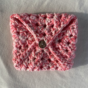 Pink Swirl Crochet Kindle Sleeve