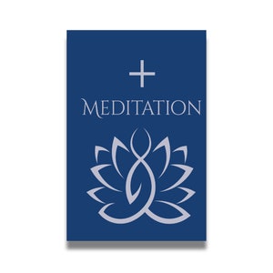 Carte magnétique d'affirmation -+ Meditation - Magnetic card - Affirmation card for your intentional life - Motivation magnet - Aimant