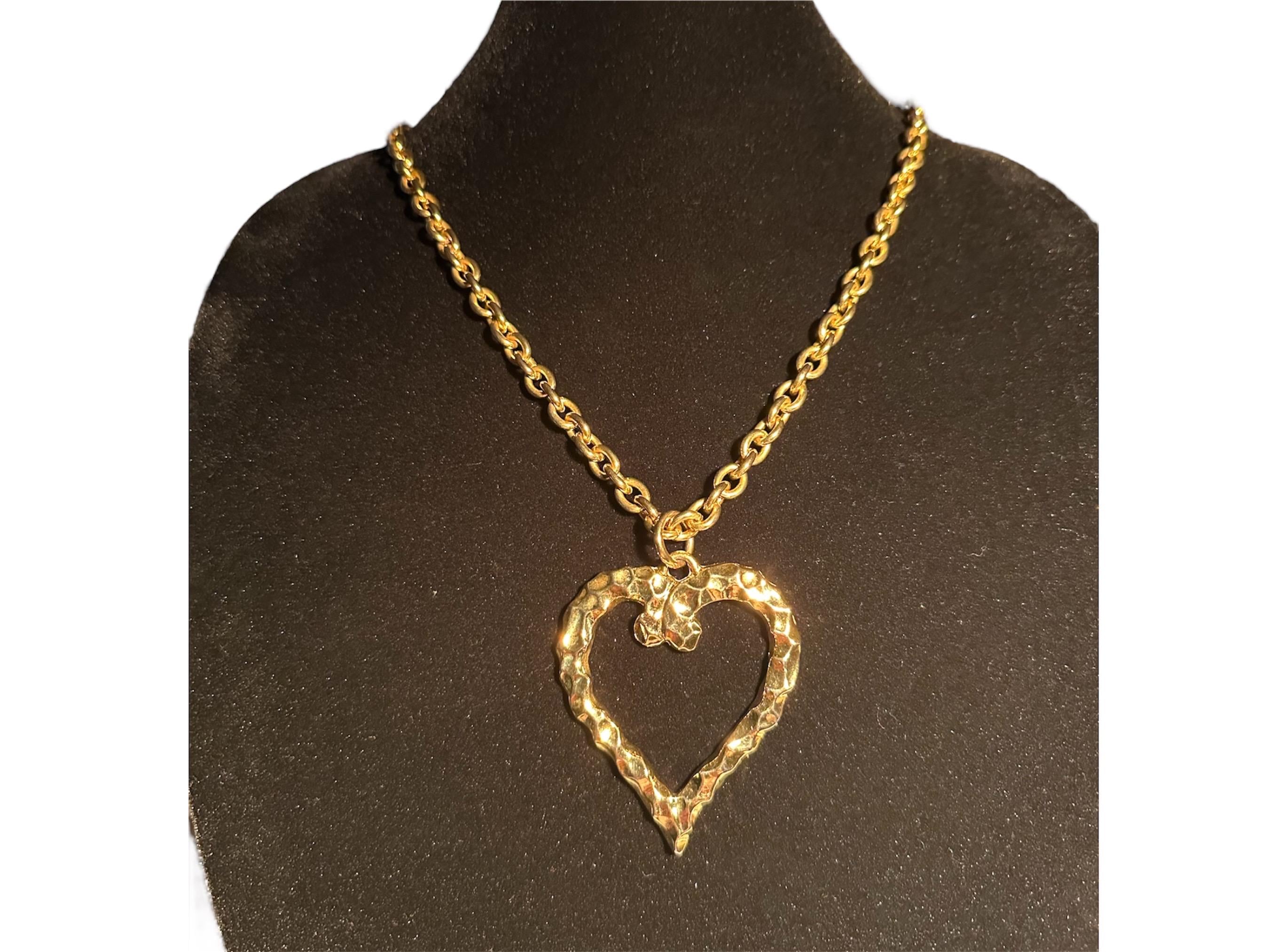 Christian Lacroix ハート型ネックレス 【ヴィンテージ】 Vintage christian lacroix necklace - Gem