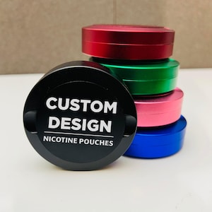 Premium Metal Zyn Can – Stylish Snus & Dip Container, Perfect Gift for Zyn and Snus Lovers, Ideal for Him