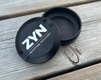 Customized Snus Can, Snus Container, Personalized Snus Box, Dip Can, Gift For Dip User, Gift For Snus User, Gift For Him, Metal Zyn Can