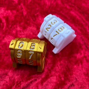 DnD Zwei Farbige Lebenszähler 0-99 | Magie Tracker Spielergeschenk Geschenk Kommadant Dungeons and Dragons Ostern Geburtstag