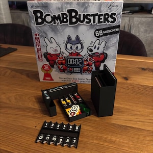 Inserto organizador BombBusters – Sistema de almacenamiento impreso en 3D