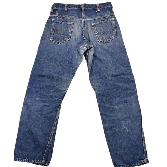 Vintage 1950s Billy the Kid Jeans. Made in the USA. Two