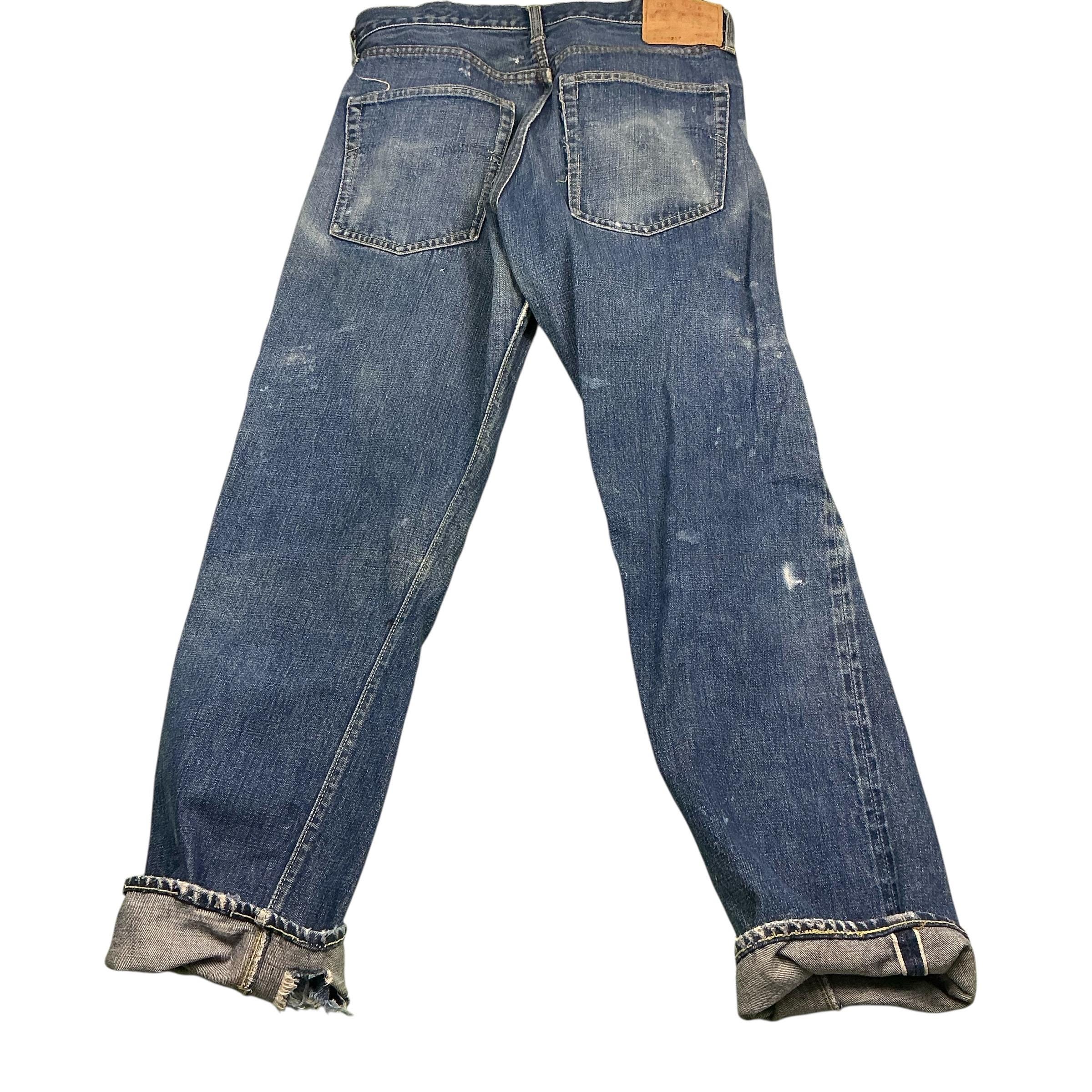 【VINTAGE】Levi's 505 60s BIGE talon W31 Vintage 60s Levis 502 0117 Jeans Selvedge Big E Talon Zip