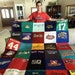 Memorystitch Premium T-shirt Quilt, Long-arm Stitching, Custom Quilt ...