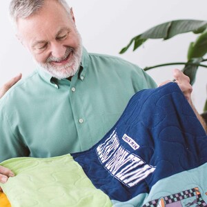 Memorystitch Premium T-shirt Quilt, Long-arm Stitching, Custom Quilt ...