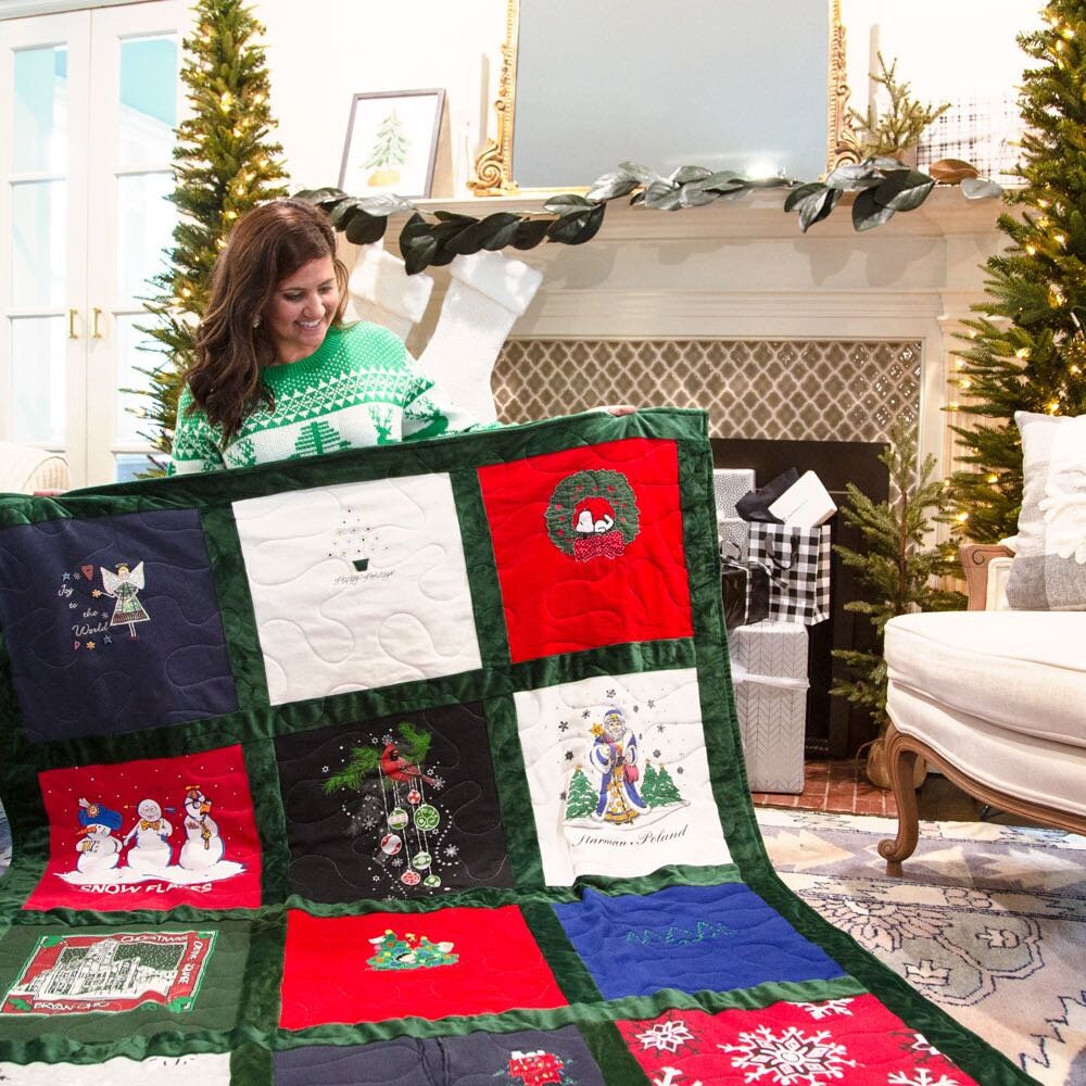 Memorystitch Fuzz Monsta T-shirt Quilt, Memory Quilt, Custom Quilt, T ...