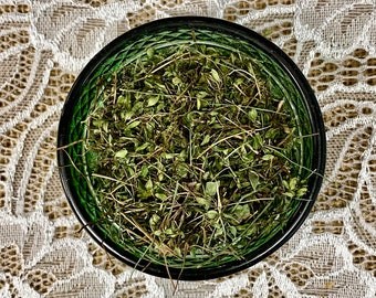 Wild Thyme, Thymus serpyllum, Wild Organic Shredded for Tea, Tincture, Salve, 1-oz. Bag