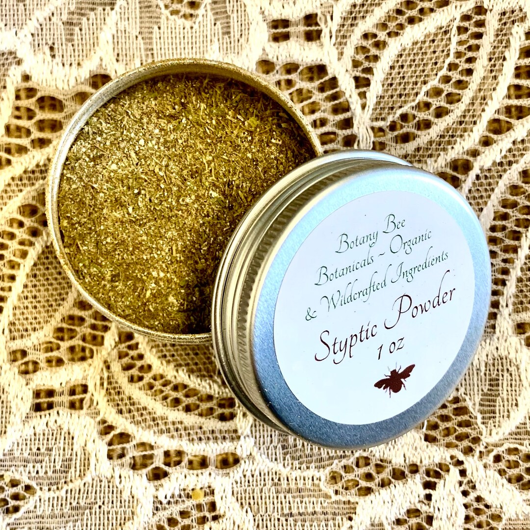 Natural Wild Organic Styptic Powder, Yarrow Achillea Millefolium