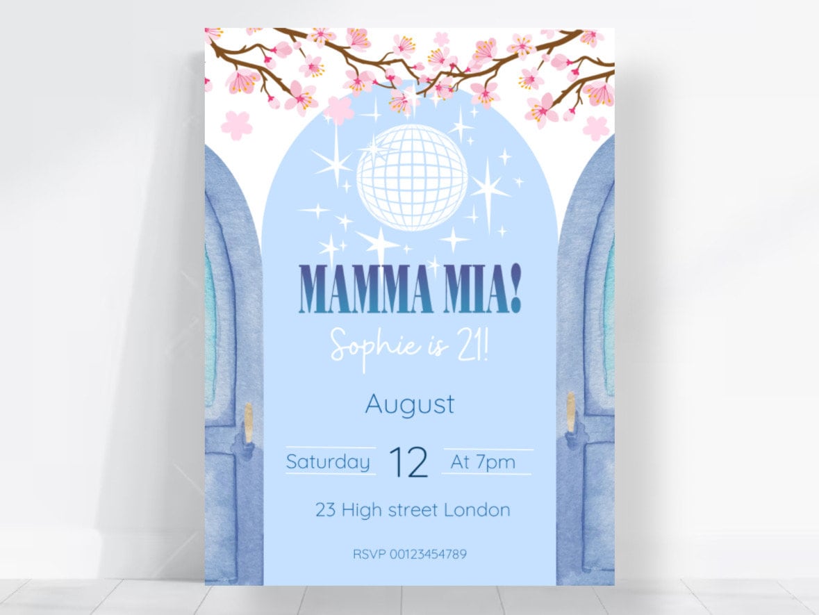 Mamma Mia 83 Pcs Birthday Party Decorations Happy Birthday