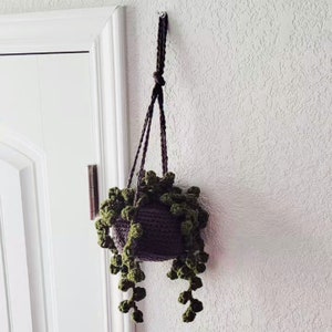 Handmade Crochet Potted Plant: No-Water Desk Decor
