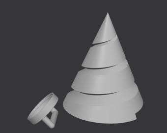 Gurren Lagann Drill Weapon Prop