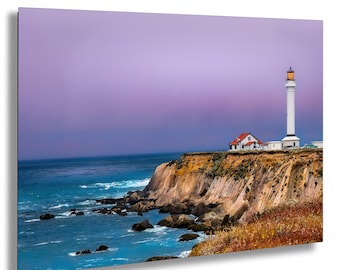 Point Arena Lighthouse Print: California Coastal Landscape Photography