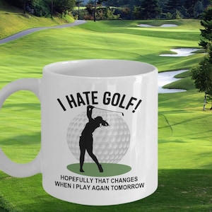 Female Golf Gifts Funny Coffee Mug for Women Mom Wife Golf Lovers – Perfect Gift for Golfers Birthday Mother&#39;s Day Christmas