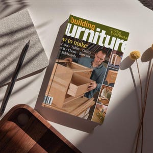 Fine Woodworking eBook | Building Furniture Plans & Techniques | Woodworking Guide | DIY Furniture | (E-book PDF Digital Download)